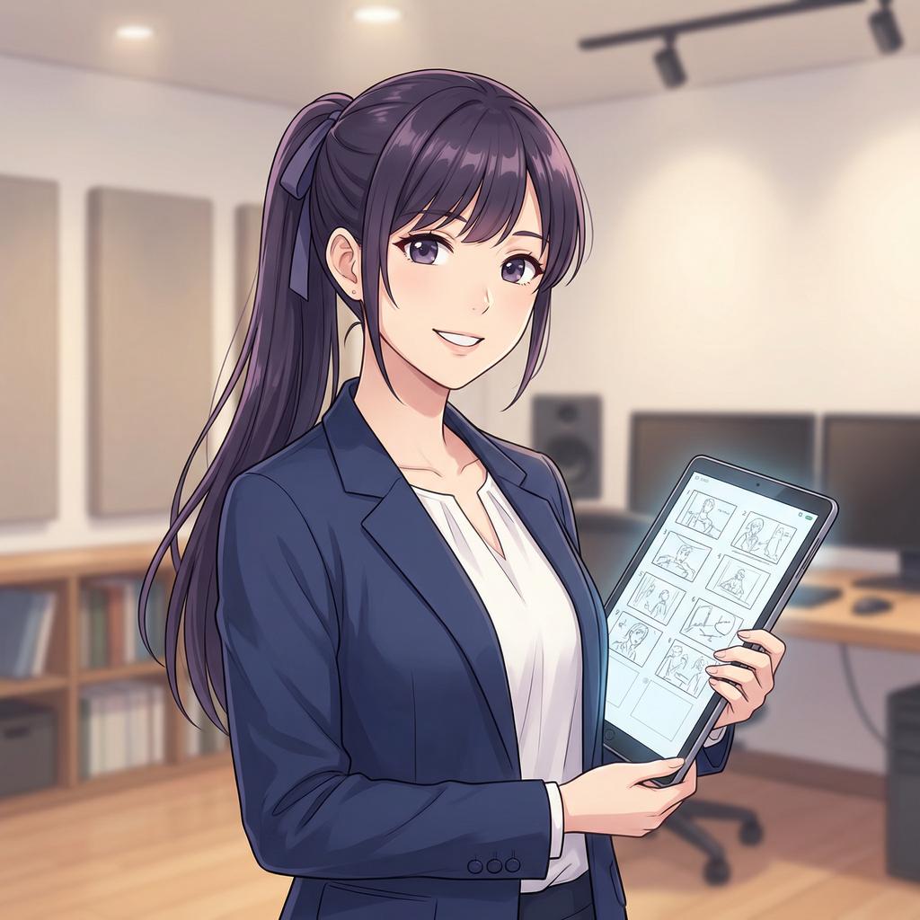 麻豆动漫制片人林雨薇